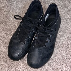 Adidas Black soccer Shoes Monochrome Style